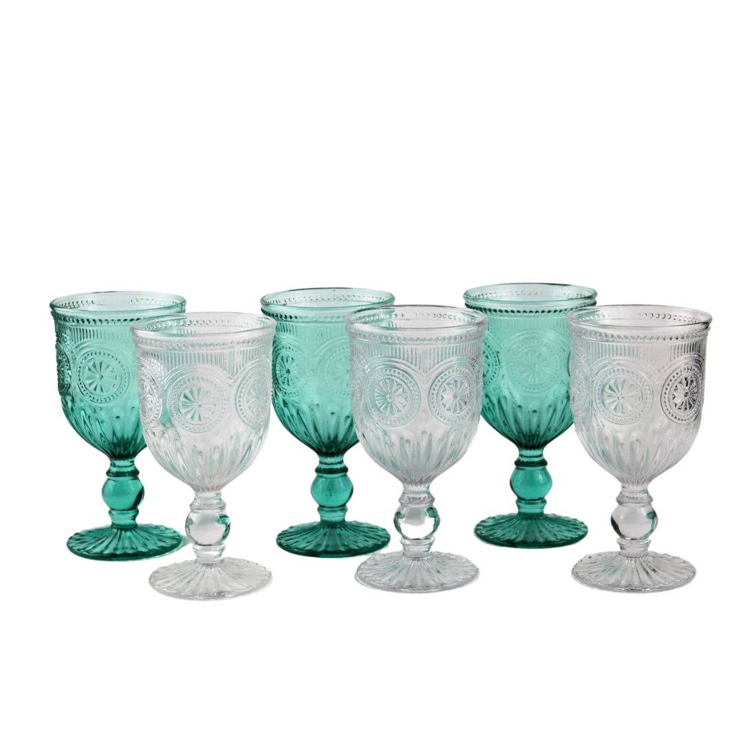 Set 6 Copas Mix Perlé Glaciar