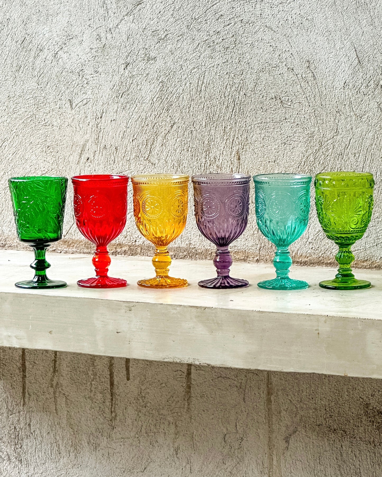 Set 6 Copas Mix Rainbow