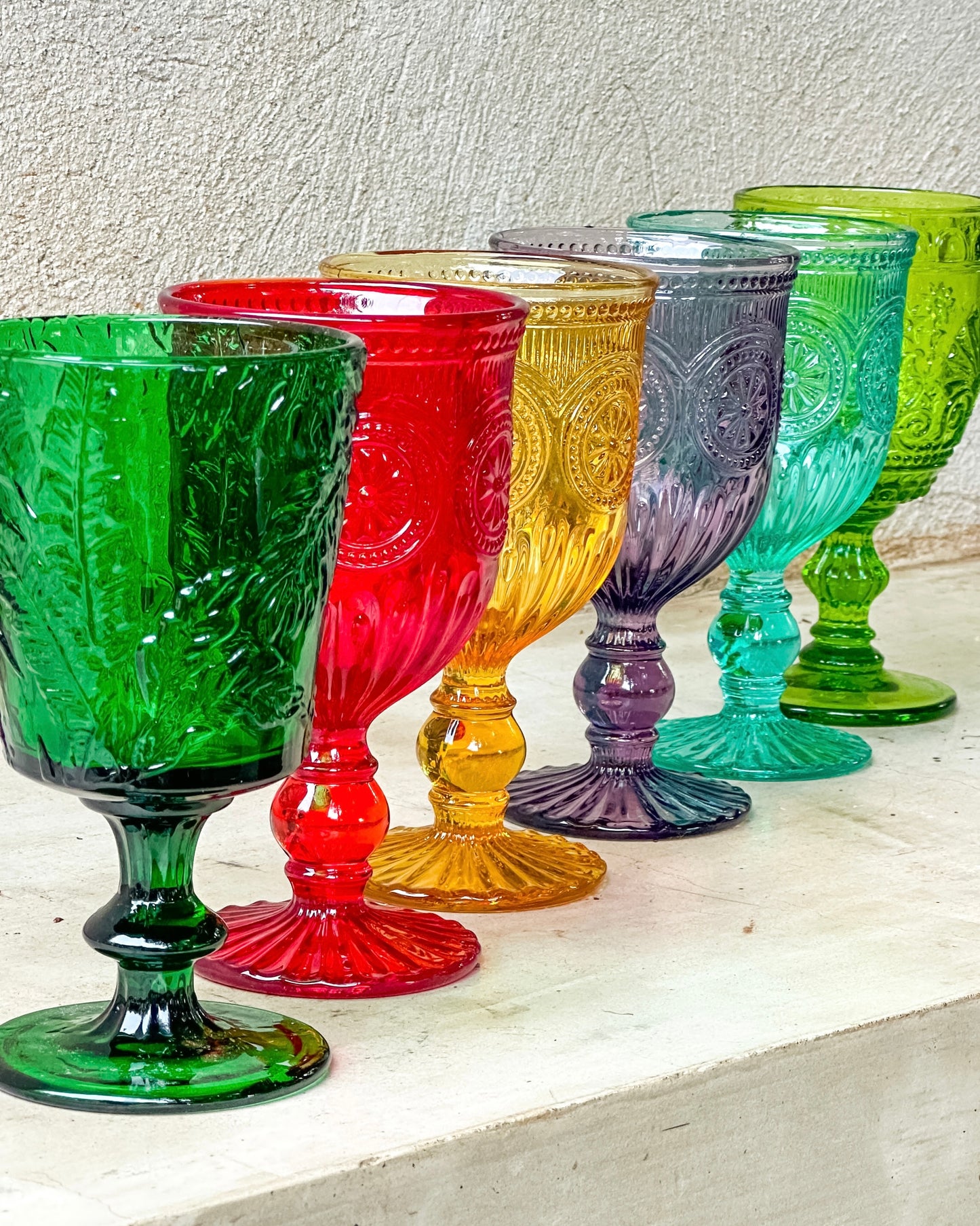 Set 6 Copas Mix Rainbow
