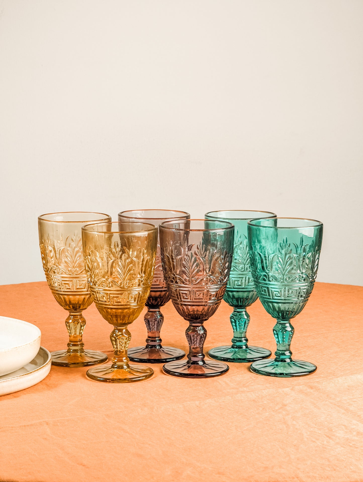 Set 6 Copas Mix Greca