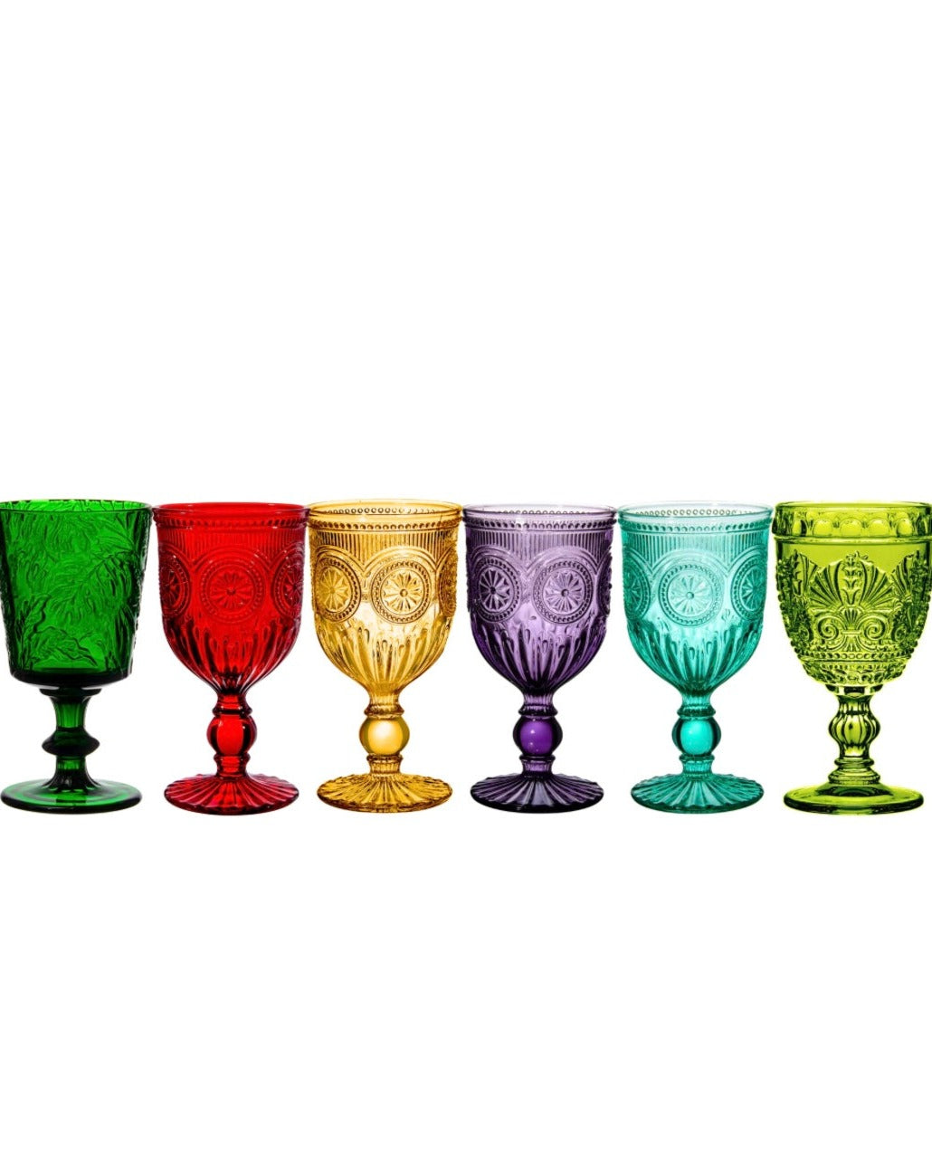Set 6 Copas Mix Rainbow