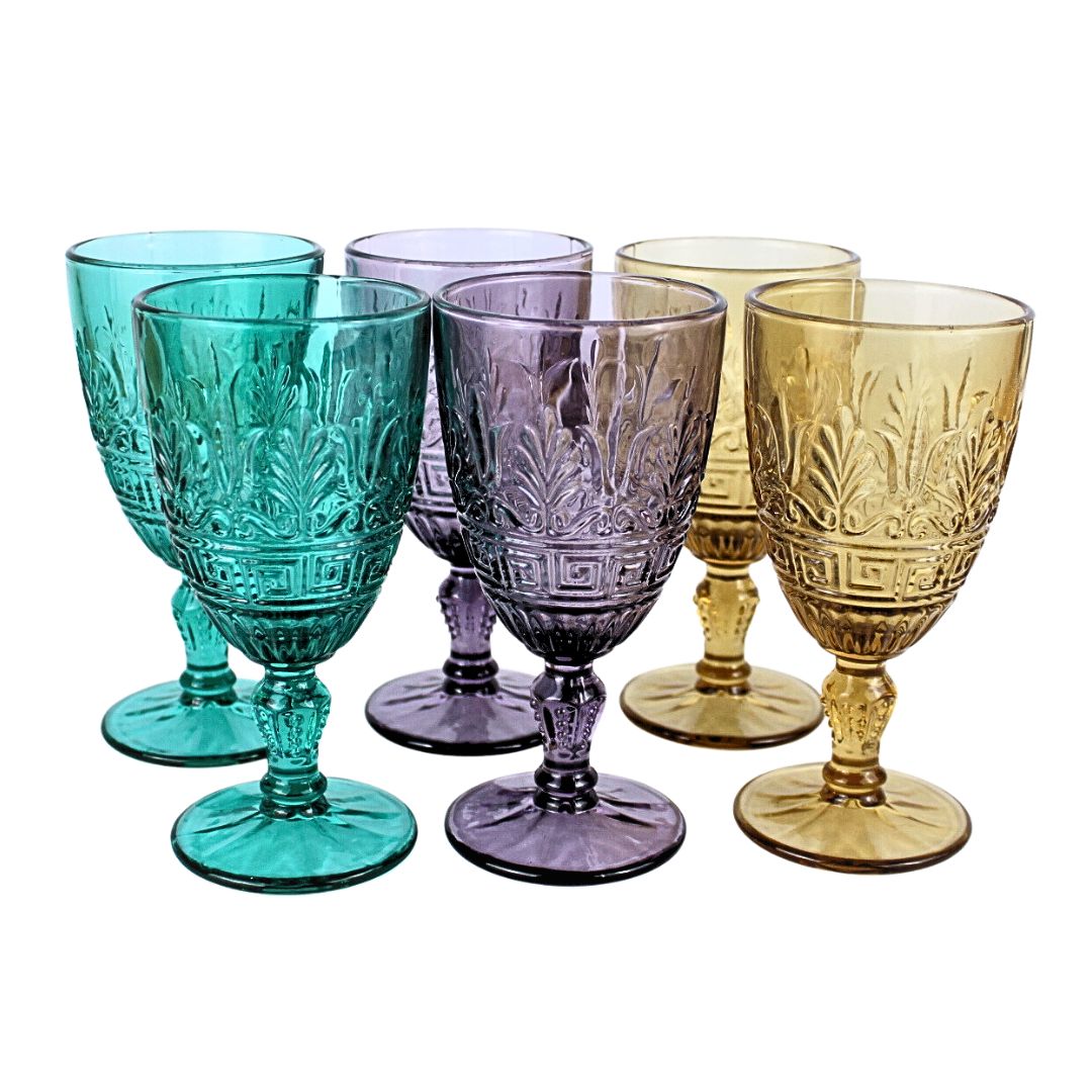 Set 6 Copas Mix Greca