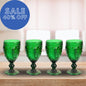 Set de 4 Copas Elefante Verde