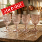 Set de 4 Copas Perle rosa