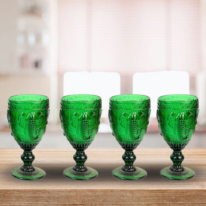 Set de 4 Copas Elefante Verde
