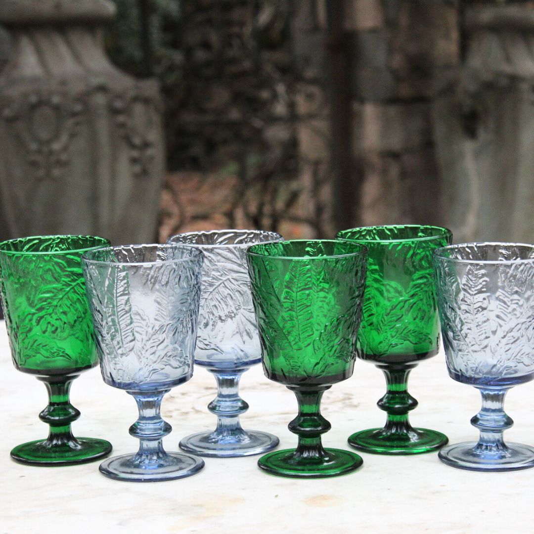 Set 6 copas Mix Monstera