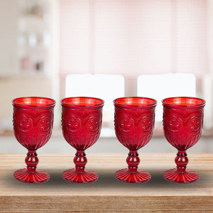 Set de 4 Copas Perle Roja