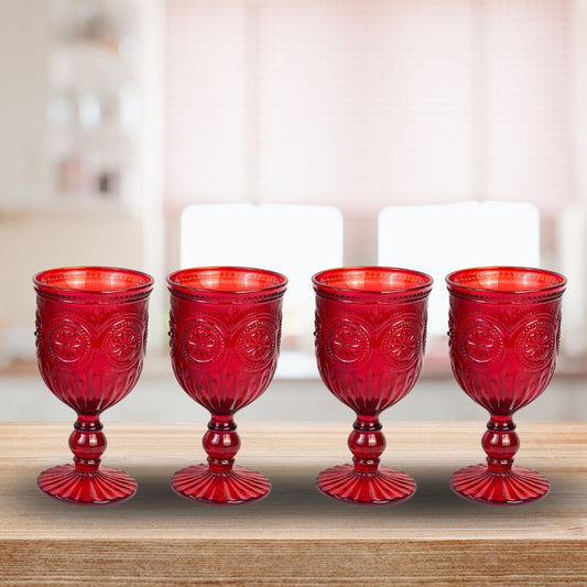 Set de 4 Copas Perle Roja