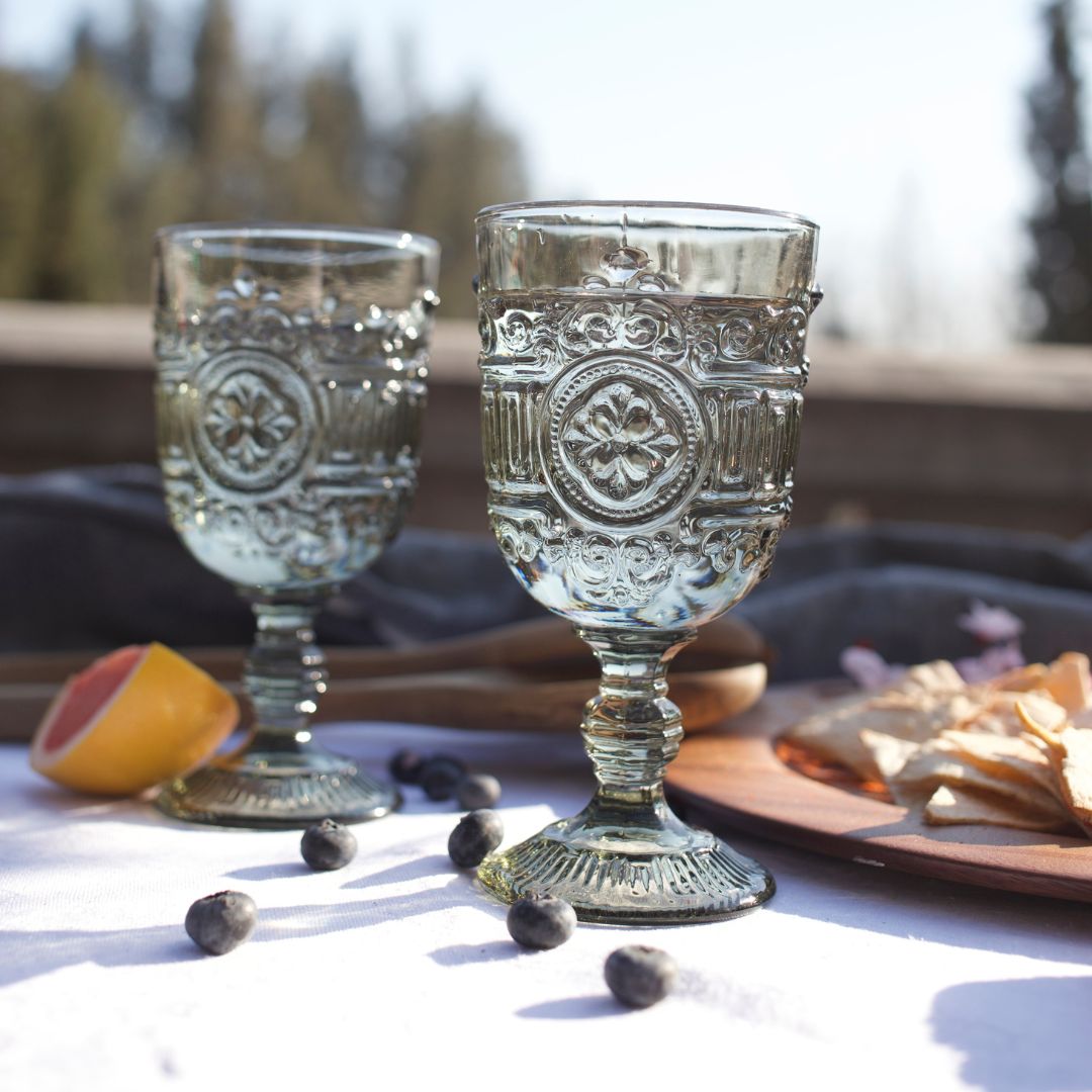 Set de 4 Copas Real gris