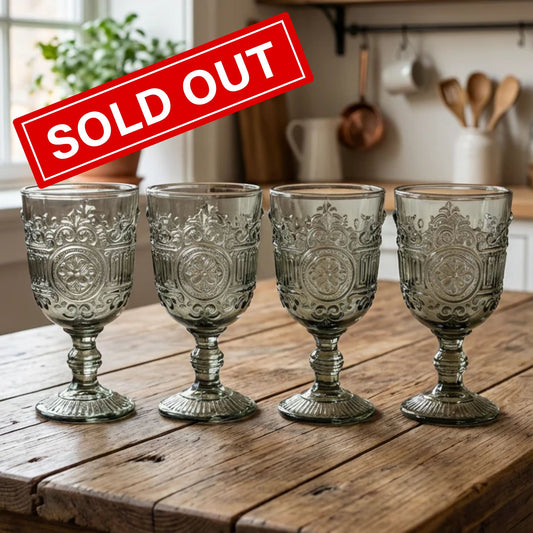 Set de 4 Copas Real gris