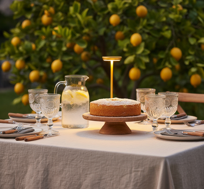 Pack 6 Copas + Lámpara Decorativa