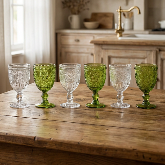 Set 6 Copas Mix limon