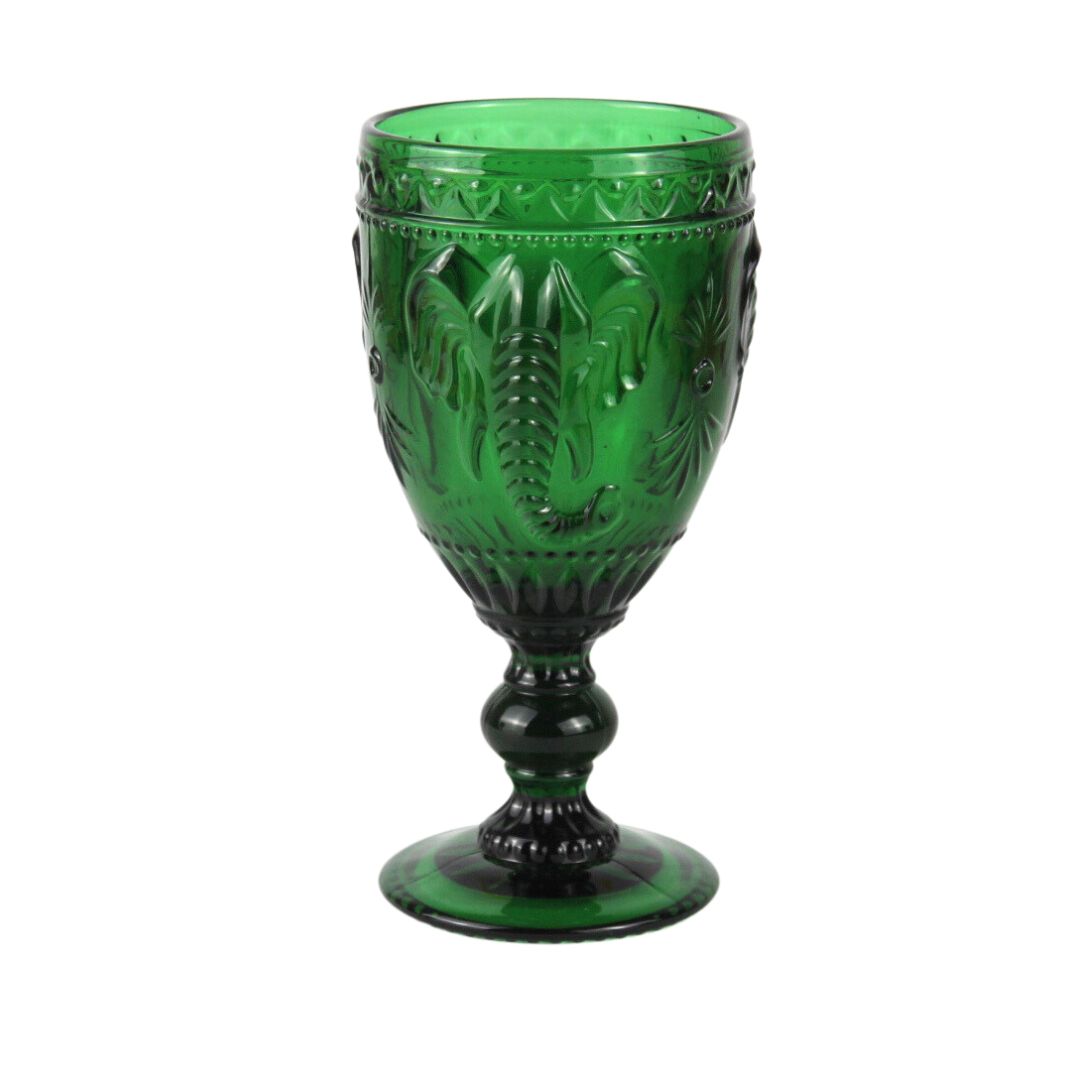Set 6 Copas Elefante Verde