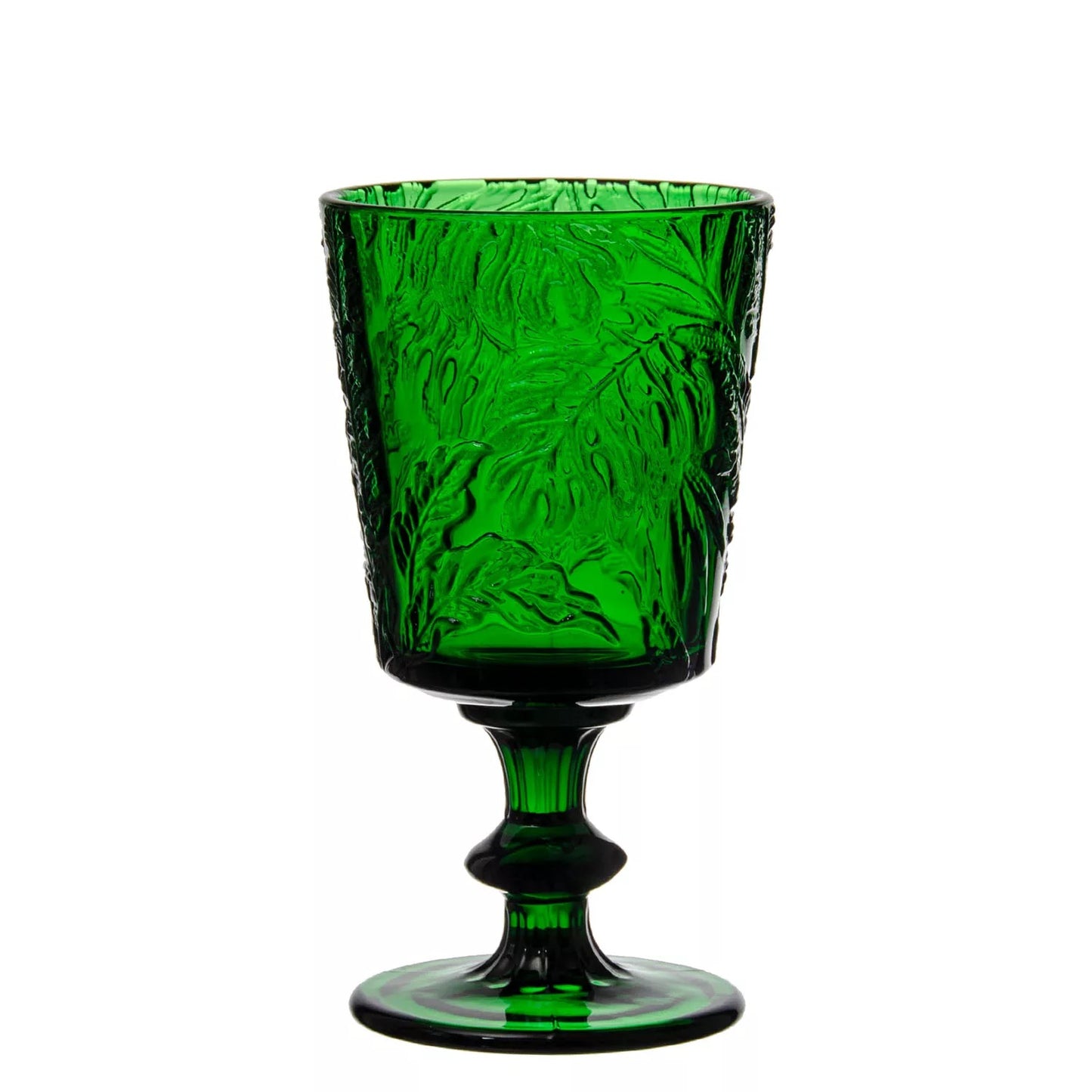Set 6 Copas Monstera Verde